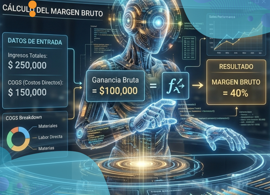  Le pregunté a un agente de AI cuál era el margen bruto de una empresa: me respondió en 8 segundos.