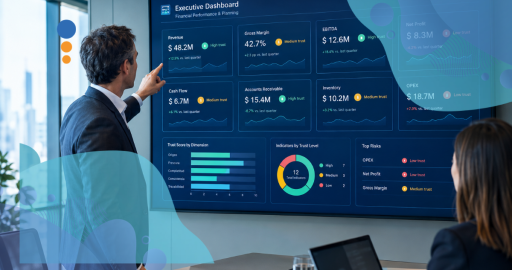 ¿Cuánto podés confiar en un número antes de decidir con él? Un score de confianza del dato en 5 dimensiones