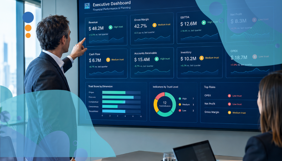  ¿Cuánto podés confiar en un número antes de decidir con él? Un score de confianza del dato en 5 dimensiones